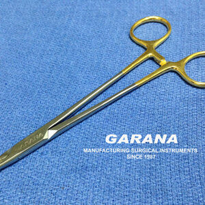 Mayo Hegar N.H 6.25" (16 cm) T.C Gold Handles