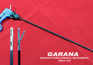 Johan Fenestrated Grasper, 22MM Single Action, Insulated Shaft Size 33CM Monopolar 5MM
