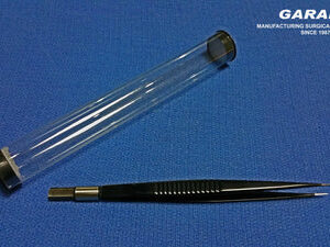 European Bipolar Forceps 18 Cm Tip Size 1mm Wide NON STICK Plastic & Reconstructive Bipolar Forceps