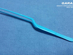 Bayonet Monopolar Forceps Size 26 cm Tip Size 2 mm Serrated Tip