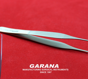 Hudson Tissue Forceps 1x2 Teeth 4.75"