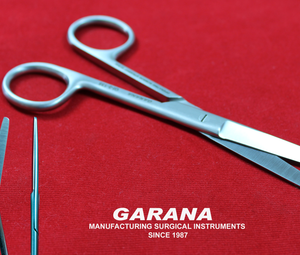 Operating Scissor 5" Straight BL/BL