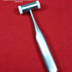 BONE MALLET 7oz with 2 White Nylon replaceable caps orthopedic Instruments