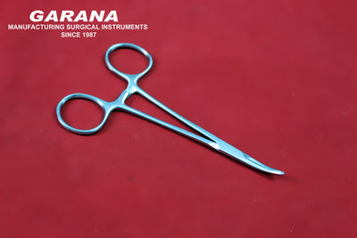 Mosquito Forceps 5" Curved Premium Grade