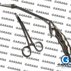 McGivney Hemorrhoidal Ligator Gun With Suction, Along With Forcep.