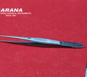 Thumb Tissue Forceps Delicate 1x2 Teeth 4" (10 CM)