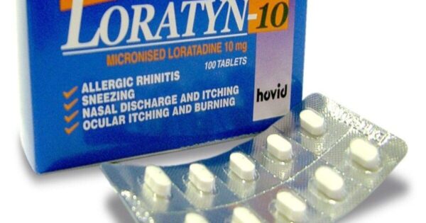 Antihistamine: loratadine * 10 tablets