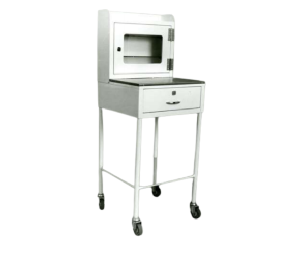 Mobile urine test cabinet
