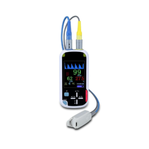 Compact pulse oximeter JERRY-II+ Spo2 PR Temp bluetooth + battery 15 hour