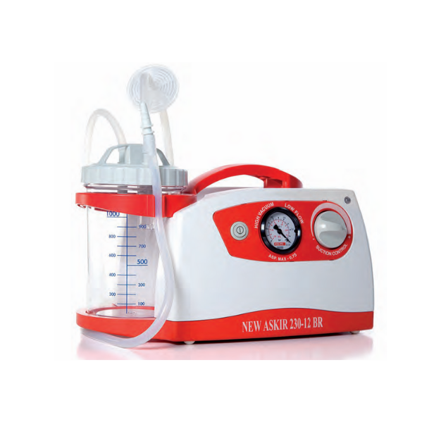 Askir Surgical Suction 230 with battery back up 12V