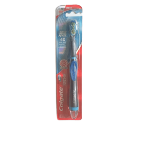 Battery operated colgate (floss tip) toothbrush