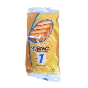 Bic shaver (one blade) ? small pack of 5sticks