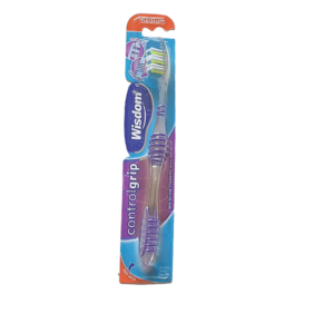control grip wisdom toothbrush (purple colour)