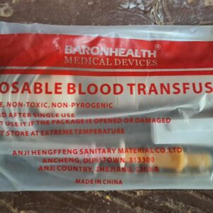 Disposable Blood Transfusion Set