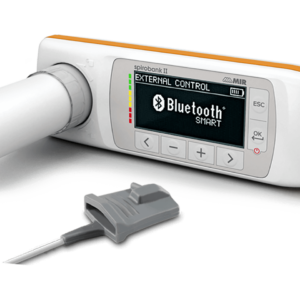 Portable Touchscreen Spirometer with Oximetry Function ? USB and Bluetooth connection