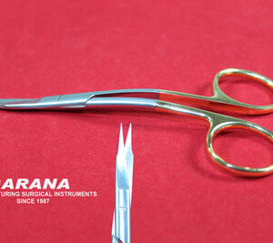 Goldman Fox Scissor 5" (13 CM) With TC Tip One Blade Serrated