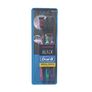Oral B All Rounder toothbrush ? 3in1 mega pack