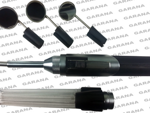 Clip-light Combi-Set with 3 Tongue Depressor Hold + 3 mirrors