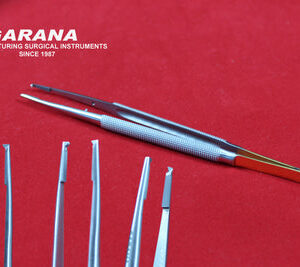 Micro Castroviejo Forceps Straight 16.5 CM with TC Tip