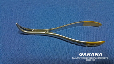 Fish Hook Lower Root Tip Extracting Forceps Atraumatic