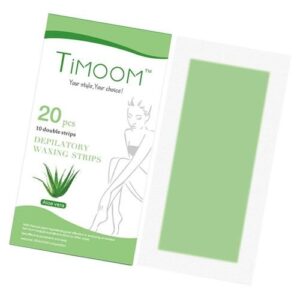 20pcs Women Waxing Strips Waxing Lips Bikini Body Legs For Use Aloe
