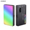 Andoer LED Video Light Rechargeable Photography Fill Light W140 RGB