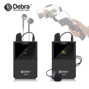Debra DV01 Wireless Microphone 50M Phone Camera Recording