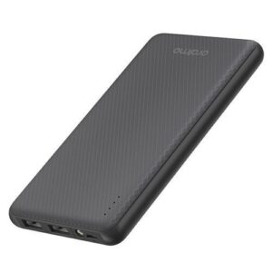 Oraimo 10000mAh Ultra Slim Fast Charge Powerbank  - Black