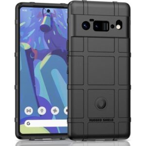 Google Pixel 6 Rugged Protective Back Case - Black Black