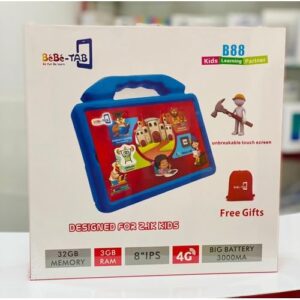 BEBE TAB 8 INCHES Educational Tablet 64GB Storage 4GB RAM  Dual SIM