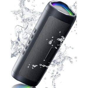 BT 5.3 Bluetooth Speaker Bright Light Waterproof HD Call