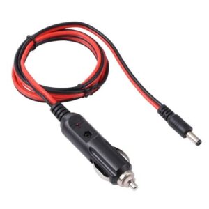 12V/24V 5.5x2.1mm DC Power Supply Adapter Plug Ed Cable Car Charger