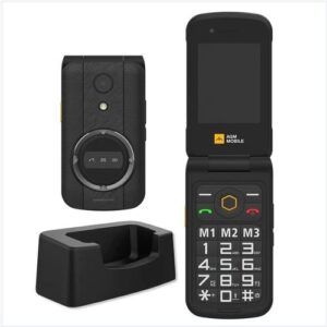AGM M8 FLIP, 2.8", 4G Rugged Phone, Waterproof, LED Torch
