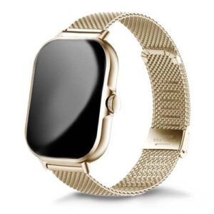 2.09 Smart Watch Full Touch Screen - Business Gold Steelbelt