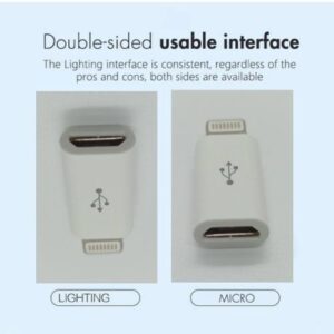 Micro Usb To IPhone Lightning Adapter For IPhone Micro Usb Male To Ios 8Pin Female Connector Charging OTG