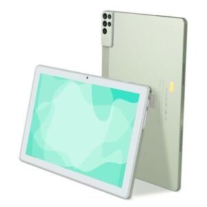 C Idea 10 Inch Android 12 Tablet Sim 256GB ROM+256GB Expandable 800*1280 IPS Screen With Protect Case, Keyboard CM7000 Plus(Green)