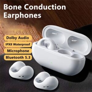 Bone Conduction Clip-on Bluetooth Headset Sports HiFi Fashion Headset
