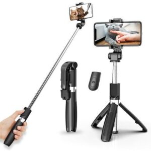 3-in-1 Selfie Stick Phone Stand Holder Tripod Bluetooth Remote Mini Tripod