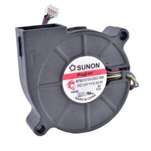Cooling Revolution Mf50151vx-c05c-s99 5cm 5015 50mm Fan 12v 2.52w 4-wire High Volume Centrifugal Turbine Blower Fan