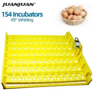 154 Eggs Automatic Incubators Hatcher Hatching Machine Turn Egg Tray