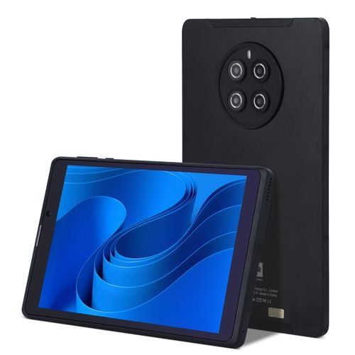 C Idea 8 Inches Android 12 Tablet 6GB Ram 256GB Rom Sim 5MP+8MP Dual Cameras With Capacitive Pen And Case CM815 (Black))