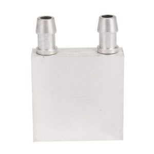 Aluminum alloy Water Cooling Block 40x40mm Silver For PC La