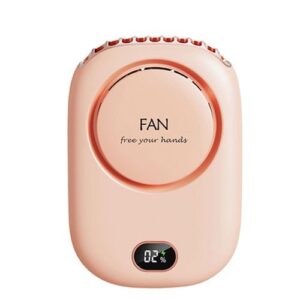 Bro Toumi Portable Hanging Fan Neck Fan Waist Clip Fan Air Cooler