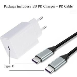 18W TypeC USB C PD Charger Quick Charge 4.0 QC 3.0 Fast Charging Cable For New IPad Pro 2018 Xiaomi Redmi Note 7 GOOGLE Pixel