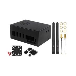 For Orange Pi 5 Plus Metal Case with Cooling Fan Heat Sink 2