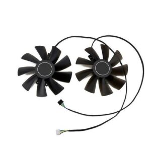 2pcs/Set RTX2080  Cooler Graphics Card Fans For GALAX KFA2 RTX 2070 2080 SUPER 8GB EX White Video Cooling Rep Fan