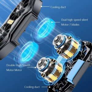 1More Universal mini mobile phone cooling fan radiator turbo Hurricane game cooler cell phone cool heat sink for iPhone-Samsung-Xiaomi