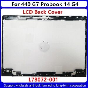 For HP ProBook 440 G7 Probook 14 G4 Laptop LCD BaCover A Shell Rear Lid Silver L78072-001