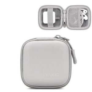 Baona BN-F001 Headphone Cable Bag, Specification: Small Square Gray