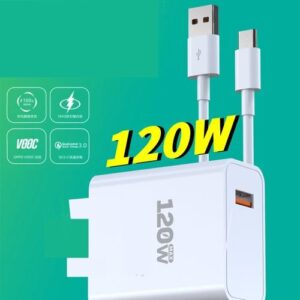 Ace-Type TypeC Charger 120W Android TypeC Phone USB Fast Samsung